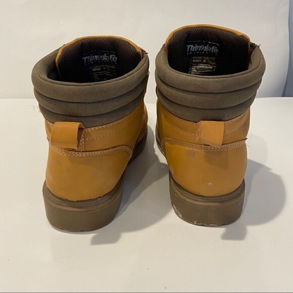 Deer Stags Men’s Tan Thinsulate Construction Boots Size 7 - Picture 5 of 9
